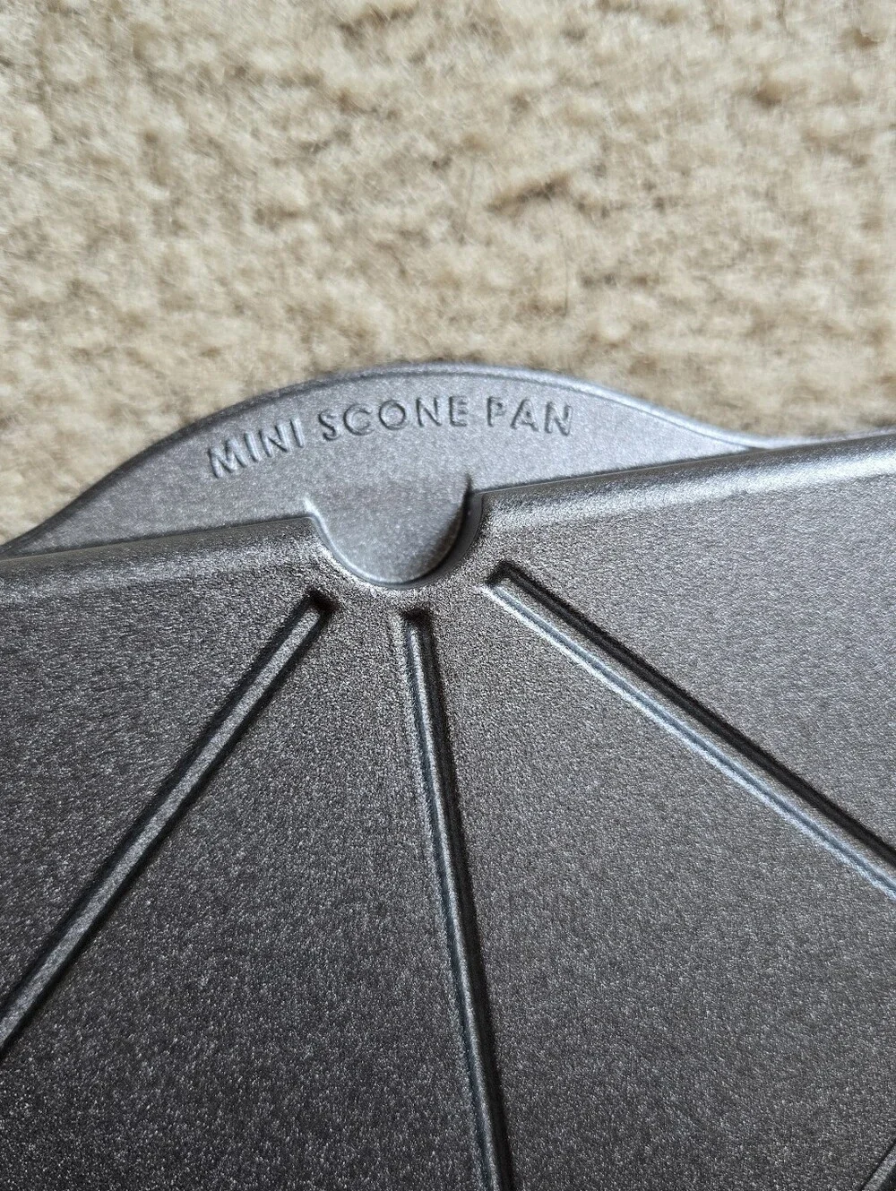 Nordic Ware Procast Mini Scone Pan durable cast aluminum nonstick cornbread tray